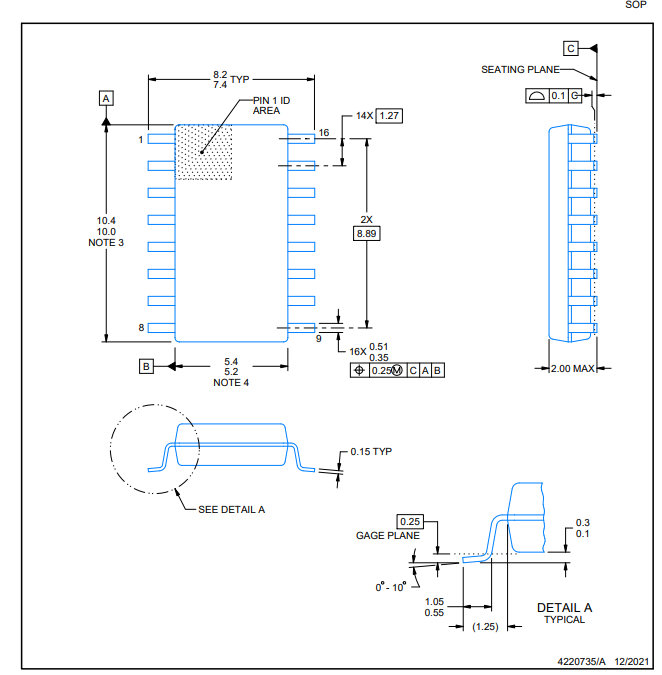 TLC7524CDR 